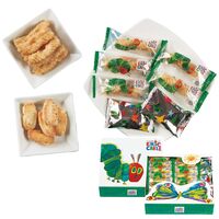 はらぺこあおむし おやつアソート(ひねり揚げ110g・おかき15g) HA-15S 1194-054 / 常温 送料無料 おかき ひねり揚げ ギフト 詰め合わせ セット