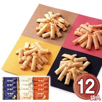 榮太樓總本鋪 ピーセン 12袋入 1197-048 / 常温 送料無料 おかき せんべい ギフト 詰め合わせ セット