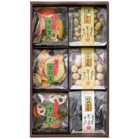 豆徳 六つの彩 IH-6 1204-045 / 常温 送料無料 おかき 豆菓子 ギフト 詰め合わせ セット