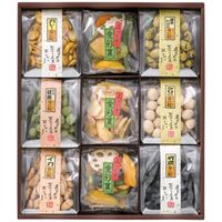 豆徳 九つの彩 IH-9 1204-057 / 常温 送料無料 おかき 豆菓子 ギフト 詰め合わせ セット