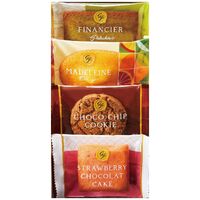 ひととえ スイーツファクトリー 4種×各1個 SFC-5 1206-051 / 常温 送料無料 マドレーヌ ケーキ フィナンシェ クッキー ギフト 詰め合わせ セット