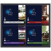 AGF ちょっと贅沢な珈琲店 ドリップコーヒーギフト(ブレンド・モカブレンド・キリマンジャロブレンド・コロンビアブレンド各(8g×4袋)1箱) ZD-20D 1212-028 / 常温 送料無料 コーヒー ギフト 詰め合わせ セット