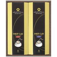 ホテルオークラ オリジナルドリップ珈琲セット(リッチマイルド・リッチビター各(8g×6袋)1箱) MHO-BE 1212-066 / 常温 送料無料 コーヒー ギフト 詰め合わせ セット