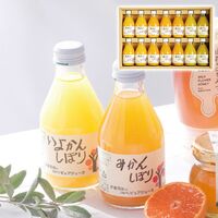 伊藤農園 100％ピュアジュース詰合せ（みかん6本・きよみ・はっさく各4本） 50714G 1217-028 / 常温 送料無料 ジュース セット