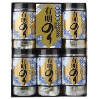 有明のり（味付海苔） 5個 / のり 常温 送料無料