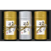 静岡銘茶 深むし茶（煎茶(清緑)100g×2、煎茶(神緑)100g×1） / 緑茶 お茶 常温 送料無料