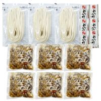 香川 オリーブ牛入り とろけるすじ煮込みうどん6人前 / 冷凍 送料無料