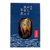 【倉入れ】MIKURIYA あじと昆布の旨煮 （ケース入数：18, ロット：1） / 常温 送料無料