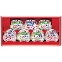 はごろもフーズ シーチキンギフト（オイル不使用Lフレーク・オイル不使用マイルド・マイルド各2缶・食塩不使用マイルド1缶） SET-20B 1238-010 / 常温 送料無料 セット