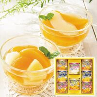 はごろもフーズ デザートギフト(みかん・パイン・ミックス各2缶・白桃・黄桃各1缶) AS-20R 1239-012 / 常温 送料無料 セット