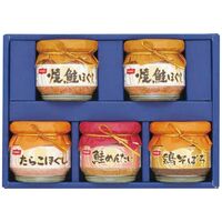 ニッスイ 瓶詰ギフト（焼鮭ほぐし2瓶・たらこほぐし・鮭めんたい・鶏そぼろ各1瓶） BA-30F 1239-048 / 常温 送料無料 セット