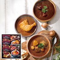 ＪＡふらの 富良野カレーセットA（富良野ブラックカレービーフ3個・富良野スープカレー(チキンレッグ入・厚切り豚バラ肉入各1個)） FCS-A 1243-035 / 常温 送料無料 セット カレー 北海道