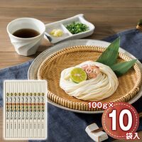 寛文五年堂 いなにわ手綯うどん 100g×10袋 GTS-50 1245-039 / 常温 送料無料 セット