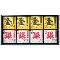 初代田蔵 極金のしゃり・極銀のしゃりギフトセット 各300g(2合)各4個 KIGI-5000 1247-033 / 常温 送料無料 新潟 コシヒカリ こしひかり