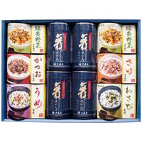 大森屋 卓上のり・お茶漬・ふりかけ詰合せ（味付のり(10切32枚)4個・ふりかけ(緑黄野菜10袋2箱・かつお・さけ各10袋1箱)・茶漬(うめ6袋・わさび6袋各1箱)） NTF-40G 1251-032 / 常温 送料無料 セット
