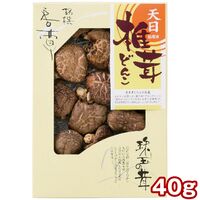 九州産天日処理どんこ椎茸 40g ATS-20 1252-046 / 常温 送料無料 セット しいたけ
