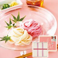 揖保乃糸 揖保乃糸 紅白素麺詰合せ(白麺9束・赤麺2束) MB-20A 1253-048 / 常温 送料無料 セット そうめん