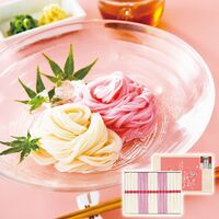 揖保乃糸 揖保乃糸 紅白素麺詰合せ(白麺11束・赤麺6束) MB-30A 1253-050 / 常温 送料無料 セット そうめん