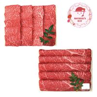 【母の日】 黒毛和牛焼肉・すき焼きしゃぶしゃぶセット（焼肉用（モモ350g）、すき焼き、しゃぶしゃぶ（モモ380g）） F-YS-1503 1851-856 【二重包装不可】《お届け期間：2026年5月8日～2026年5月10日》 / 冷凍 送料無料 セット ギフト 三田屋総本家