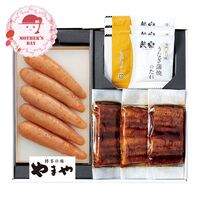 【母の日】 明太子・うなぎ詰合わせ 38323 1852-416 【二重包装不可】《お届け期間：2026年5月8日～2026年5月10日》 / 冷凍 送料無料 セット ギフト 辛子明太子 鰻 ウナギ