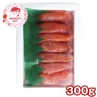 【母の日】 ”博多粒旨彩膳” 辛子めんたいこ(上切れ)300g 2168-35 1852-480 【二重包装不可】《お届け期間：2026年5月8日～2026年5月10日》 / 冷凍 送料無料 セット ギフト 辛子明太子