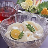 【上代厳守】涼味詰合せ PE-30 / 常温 送料無料 半生麺 乾麺 うどん そうめん きしめん セット 名古屋