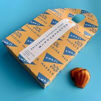 【倉入れ】あわじひとくちマドレーヌ 12個（ケース入数：30,ロット：1） / 常温 送料無料 マドレーヌ 淡路島