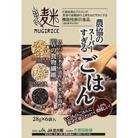農協のスーパーすぎるごはん（ケース） (28g×6包/袋)×20袋 / 常温 送料無料 米 玄米 機能性表示食品 JA