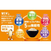 レンジで出来たて！ＷＥ米蒸しパン（ケース） (60g/袋)×50袋 / 常温 送料無料 米 玄米 グルテンフリー 小麦不使用 JA