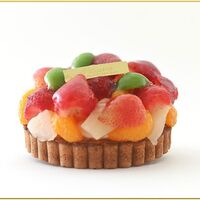 【祝！誕生日】『ねこみにタルト』もお祝い♪鬼盛りフルーツタルト 4号 / 冷凍 送料無料 タルト ケーキ スイーツ ギフト プレゼント