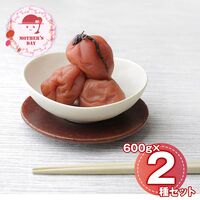 【母の日】 華やか彩り梅セット ～はちみつ＆しそ梅～ 6602-50 1853-367 【二重包装不可】《お届け期間：2026年5月8日～2026年5月10日》 / 常温 送料無料 セット ギフト 梅干し 南高梅