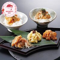 【母の日】 ふく小分け丼ぶり・珍味セット（６食入） 母KDC 1853-507 【二重包装不可】《お届け期間：2026年5月8日～2026年5月10日》 / 冷凍 送料無料 セット ギフト ふぐ フグ