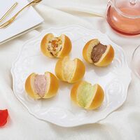 【母の日】 ミニくりーむパン大容量セット C098 1853-583 【二重包装不可】《お届け期間：2026年5月8日～2026年5月10日》 / 冷凍 送料無料 セット ギフト クリームパン