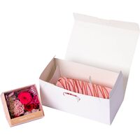 【母の日】 完熟いちごロール＆プリザーブドフラワー KJ-ROL1PRZ 1854-244 【二重包装不可】《お届け期間：2026年5月8日～2026年5月10日》 / 冷凍 送料無料 セット ギフト ロールケーキ プリザーブドフラワー