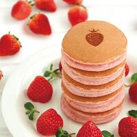 【母の日】 完熟いちごパンケーキ＆ムレスナティー KJ-PK5MT1 1854-268 【二重包装不可】《お届け期間：2026年5月8日～2026年5月10日》 / 冷凍 送料無料 セット ギフト パンケーキ 紅茶