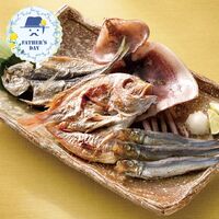【父の日】 山口魚急便（あじ開き、連子鯛開き、かれい一汐、するめいか開き、うるめ丸干し） K-1 1855-032 【二重包装不可】《お届け期間：2026年6月19日～2026年6月21日》 / 冷凍 送料無料 セット ギフト