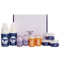 【父の日】 ヤスダヨーグルトギフト S2468 1855-373 【二重包装不可】《お届け期間：2026年6月19日～2026年6月21日》 / 冷蔵 送料無料 セット ギフト ヨーグルト