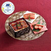 【父の日】 明太子・うなぎ詰合わせ 38323 1855-866 【二重包装不可】《お届け期間：2026年6月19日～2026年6月21日》 / 冷凍 送料無料 セット ギフト 辛子明太子 ウナギ 鰻