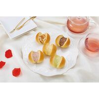 【父の日】 ミニくりーむパン大容量セット C098 1857-062 【二重包装不可】《お届け期間：2026年6月19日～2026年6月21日》 / 冷凍 送料無料 セット ギフト クリームパン