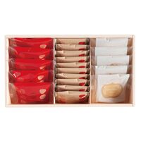 【父の日】 りんごとバター。3種ギフトM  1857-240 【二重包装不可】《お届け期間：2026年6月19日～2026年6月21日》 / 常温 送料無料 セット ギフト フィナンシェ クッキー タルト