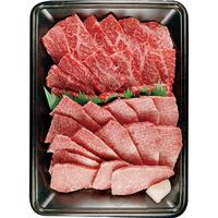 【父の日】 萬野和牛焼き肉用モモバラ600g MBY60-MAN 1857-290 【二重包装不可】《お届け期間：2026年6月19日～2026年6月21日》 / 冷凍 送料無料 セット ギフト 焼肉