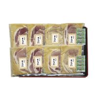 【父の日】 料理屋まえかわ前川浩一監修 国産豚肉の西京味噌たれ漬（100g×8） 950002 1857-404 【二重包装不可】《お届け期間：2026年6月19日～2026年6月21日》 / 冷凍 送料無料 セット ギフト 国産豚