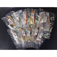 漬け魚切身詰合せ（秋鮭甘味噌漬切身×2、秋鮭粕漬切身×1、秋鮭西京漬切身×2、真鱈粕漬切身×1、しまほっけ甘味噌漬切身×1、紅鮭西京漬切身×1、トラウトサーモン粕漬切身×1、真いか粕漬け×1） / 冷凍 送料無料 セット