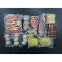 北海鍋（ゆでずわいがにカット×1袋、ボイル海老×6尾、ボイル帆立×3個、かに入つみれ×3個、えび入つみれ×3個、とりごぼうつみれ×3個、ボイルつぶ×1袋、油揚げ×2枚、ツボ抜きいか×1尾、冷凍生ラーメン×2玉、たれ（濃縮：塩仕立て）×3袋） / 冷凍 送料無料 鍋セット