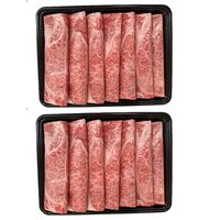 山形 米沢牛 しゃぶしゃぶ用（かたロース）580g×2 / 冷凍 送料無料 牛肉 黒毛和牛 国産