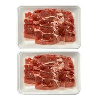 山形 天元豚 もも焼肉用700g×2 / 冷凍 送料無料 豚肉 国産