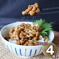 茨城 「天狗納豆」 そぼろ納豆300g 4個入 / 冷蔵 送料無料 納豆