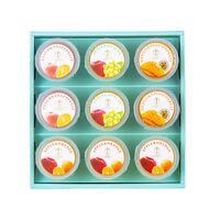 「銀座千疋屋」 銀座フルーツジュレ9個 / 常温 送料無料 ギフト セット ゼリー