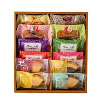 「銀座千疋屋」 銀座3種のガトー詰合せ / 常温 送料無料 ギフト セット バウムクーヘン フィナンシェ クッキー