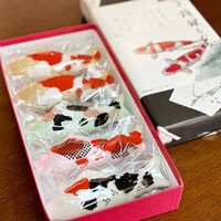 【倉入れ】錦鯉最中5個入り（ケース入数：12,ロット：1） / 常温 送料無料 最中 もなか 仕入れ【倉入れ】錦鯉最中5個入り（ケース入数：12,ロット：1） / 常温 送料無料 最中 もなか 仕入れ